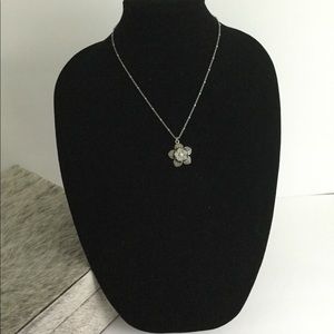 Lia Sophia Flower Necklace